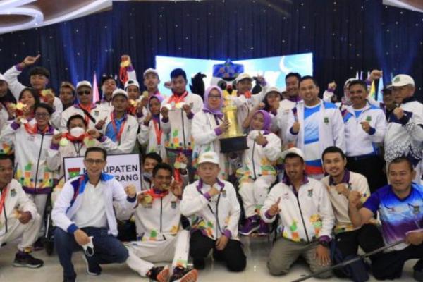 Kerja Keras di Peparprov Banten, Disporabudpar Tangerang: Kita Berhasil Pertahankan Gelar Juara Umum 