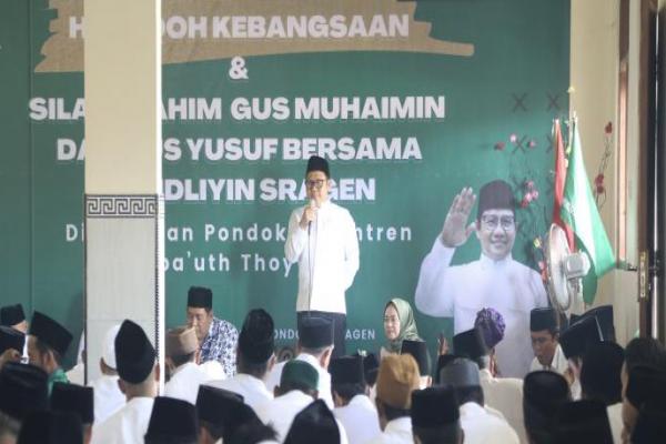 Silaturahim dengan Nahdliyyin Sragen, Gus Muhaimin: Kita Harus Solid!