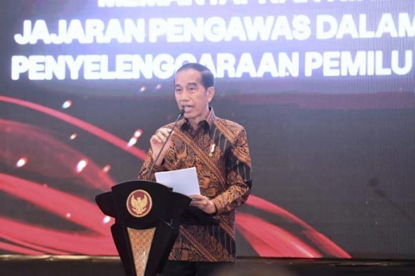 Presiden Jokowi Tegaskan Peran sentral Bawaslu Wujudkan Pemilu Berkualitas