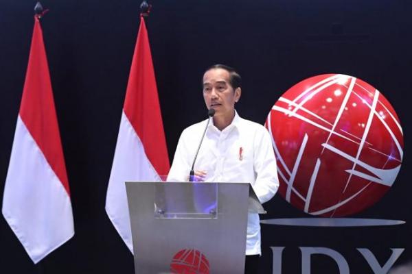 Presiden Jokowi Resmi Buka Perdagangan Bursa Tahun 2023