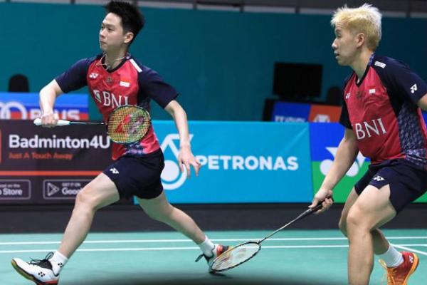 Indonesia Masters 2023: Kevin/Marcus Pulangkan Wakil Korea Selatan