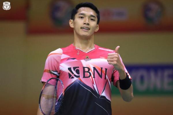 Jonatan Christie Rebut Kemenangan Perdana Usai Kalahkan Kodai Naraoka di WTF 2024