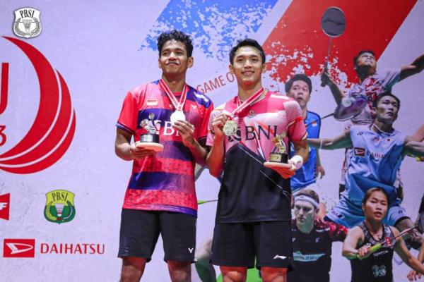 Hasil Indonesia Masters 2023: Dua Wakil Tanah Air Sabet Gelar Juara