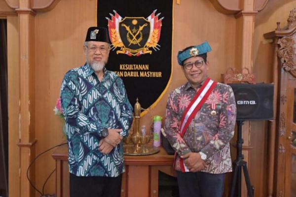 Gus Halim Dianugerahi Gelar Dato Sri Adi Guna Krama dari Kesultanan Bintan