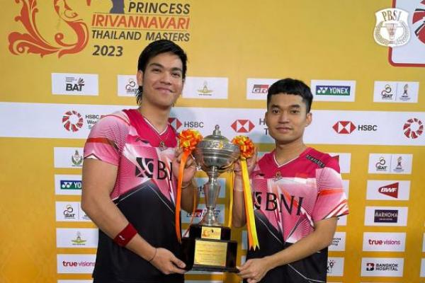 Thailand Masters 2023: Leo/Daniel Rebut Gelar Juara Usai Tundukkan Wakil Taiwan