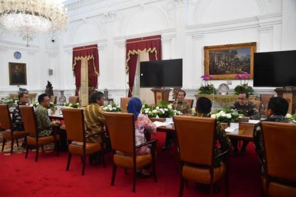 Terima Dewan Pers, Presiden Jokowi Tekankan Kebebasan Pers yang Bertanggung Jawab