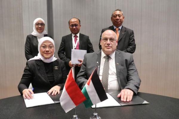 Bertemu Menteri Perburuhan Palestina, Menaker Ida Bahas Kerja Sama Ketenagakerjaan