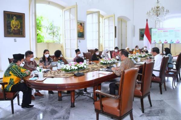 Presiden Jokowi Terima Komnas Perempuan, Dukung Implementasi UU TPKS