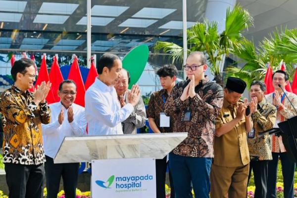 Resmikan Mayapada Hospital Bandung, Ini Harapan Presiden Jokowi