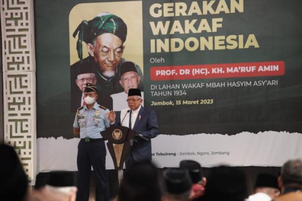 Wapres Luncurkan Gerakan Wakaf Indonesia, Harap Kesejahteraan Masyarakat Meningkat