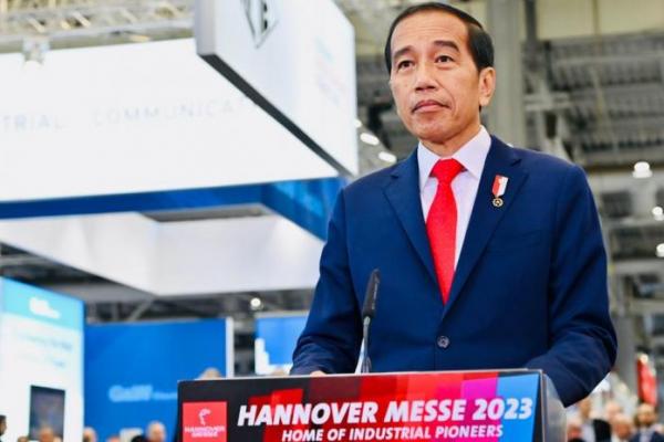Presiden Jokowi Apresiasi Penyelenggaraan Hannover Messe 2023