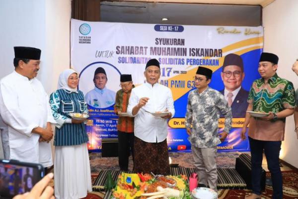 Yayasan Talibuana Gelar Syukuran Khusus Gus Imin Plus Harlah PMII ke-63