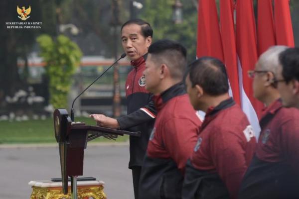 Presiden Jokowi Lepas 599 Kontingen Indonesia untuk SEA Games ke-32
