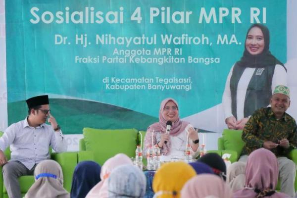 Urai Amanat Pancasila, Nihayatul Wafiroh Ajak Warga Tak Anti Politik