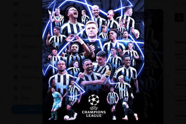 Newcastle United Bakal Tampil di Liga Champions Musim Depan