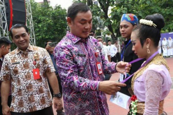 Gelar Festival FLS2N, Wabup Tangerang Minta Generasi Muda Cintai Seni dan Budaya Sendiri