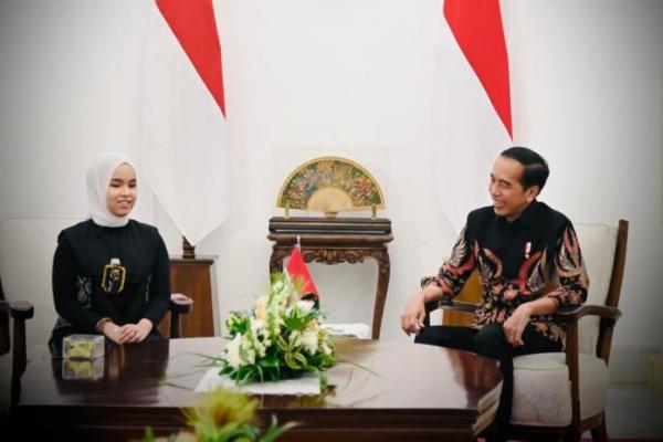 Apresiasi Putri Ariani, Presiden Jokowi Dorong Generasi Muda Percaya Diri Tampilkan Bakat