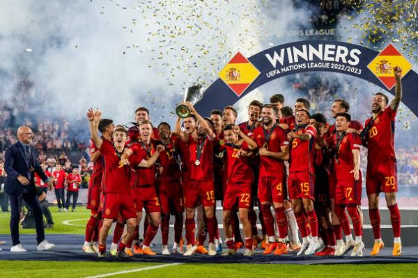 Timnas Spanyol Juara EUFA Nations League 2023, Luis de la Fuente Sebut Kemenangan Epik