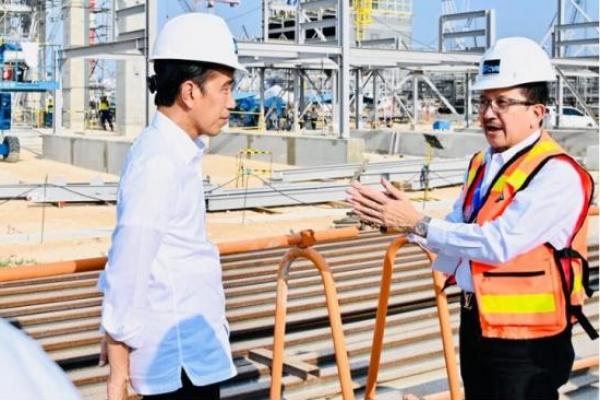 Jokowi Ingin Smelter Freeport Rampung Mei 2024