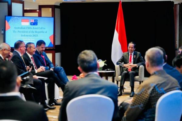 Presiden Jokowi Ajak Pengusaha Australia Investasi di Indonesia