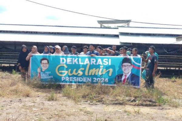 Kelompok Peternak Ayam Tanah Datar Deklarasi Dukung Cak Imin Jadi Presiden 2024