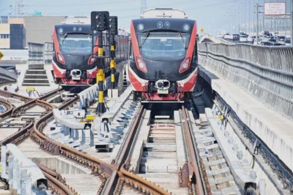 Pemerintah Groundbreaking Pembangunan LRT Velodrome-Manggarai