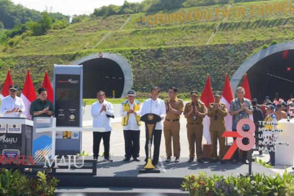 Resmikan Tol Cisumdawu, Jokowi Harap Permudah Akses ke Bandara Kertajati