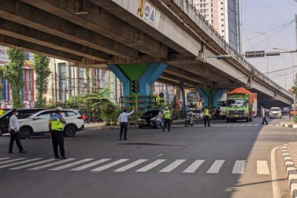 Dishub dan Polres Tangerang Kota Gelar Razia Truk Tanah