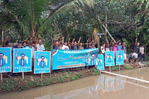 Komunitas Mancing Mania Pandeglang Deklarasi Dukung Gus Imin Maju Capres 2024