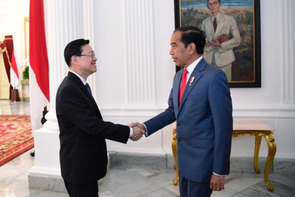 Presiden Jokowi Terima Kunjungan Chief Executive Hong Kong, Bahas Sejumlah Persoalan