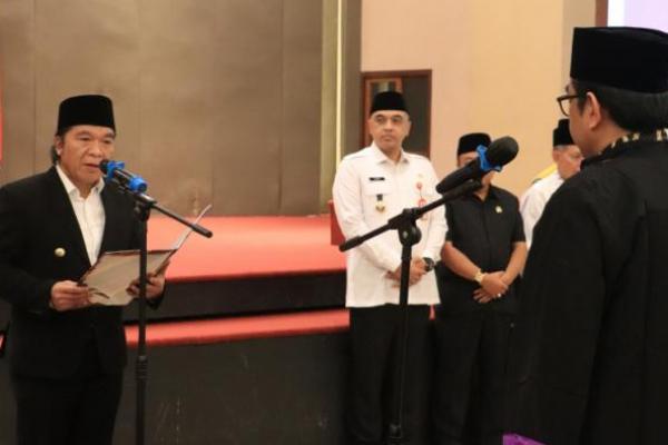 Pj Gubernur Banten Al Muktabar Lantik Dewan Hakim MTQ Tingkat Provinsi Banten