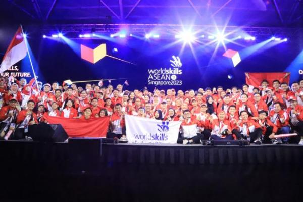 Dahsyat! Indonesia Raih Juara Umum The 13th Worldskills ASEAN 2023