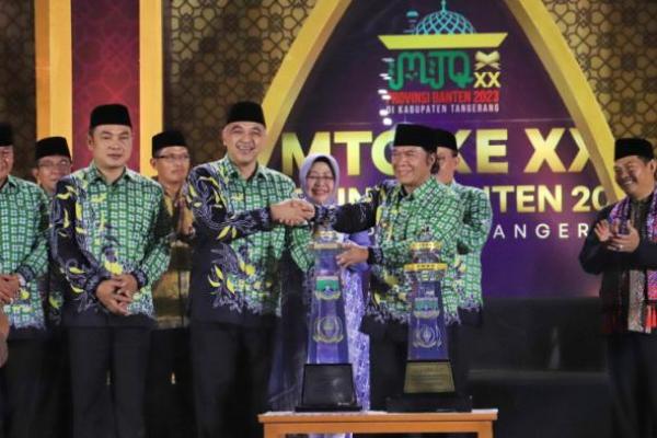 Kabupaten Tangerang Raih Juara Umum MTQ XX Provinsi Banten