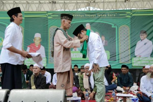 Ribuan Alumni al-Musri Cianjur Nyatakan Sikap Dukung Gus Imin Nyapres