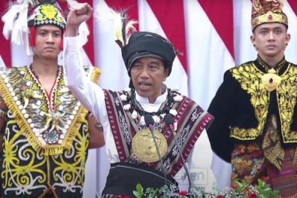 Pidato Sidang Tahunan MPR RI, Presiden Jokowi: Saya Bukan Lurah Tapi Presiden Indonesia