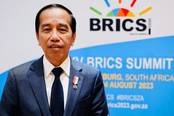 Presiden Jokowi Ungkap Indonesia Masih Kaji Keikutsertaan Jadi Anggota BRICS