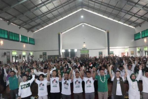 Ribuan Kader PKB Cianjur Deklarasi Gus Imin Capres 2024