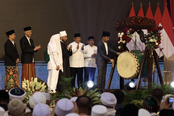 Presiden Jokowi Buka Muktamar Sufi Internasional, Tekankan Pentingnya Toleransi