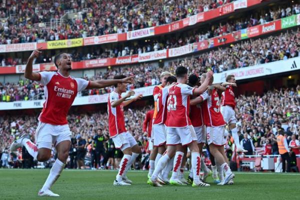 Liga Inggris: Arsenal Menang, Duo Manchester dan Liverpool Takluk