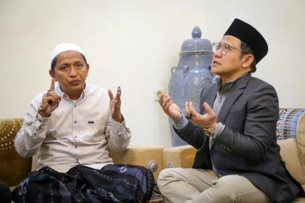 Ke Banjarbaru, Gus Imin Sowan Guru Adam Noor Syarkawi