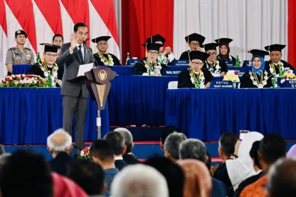 Presiden Jokowi Dorong IPB Lakukan Inovasi Besar Antisipasi Krisis Pangan