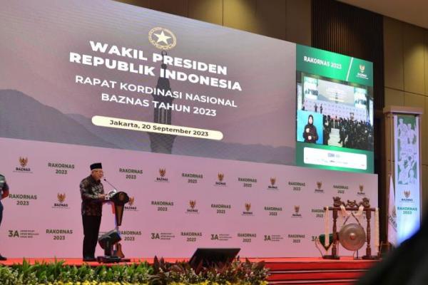 Minta Potensi Zakat Dioptimalkan, Wapres Dorong Baznas Lebih Berinovasi