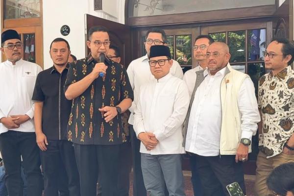 Anies-Gus Imin Umumkan `Baja AMIN` Sebagai Nama Tim Pemenangan