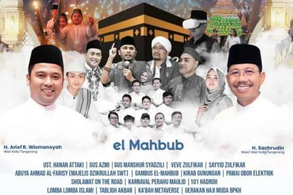 Festival Maulid Kota Tangerang Bakal Hadirkan Ustadz Hanan Attaki Hingga Gus Azmi