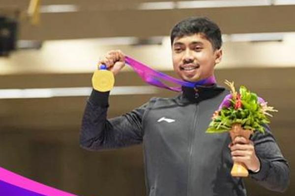 Asian Games 2022: Indonesia Rebut Medali Emas Pertama dari Cabang Tembak