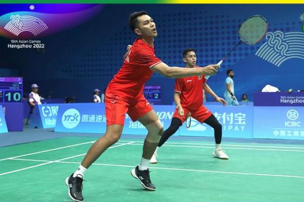 Asian Games 2022: Fajar/Rian ke Perempatfinal, Akui Belum Maksimal