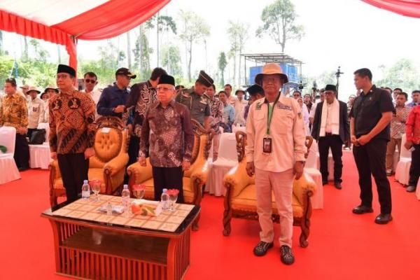 Resmikan KPN Sulteng, Wapres Harap Tingkatkan Kebutuhan Pangan di Sulawesi