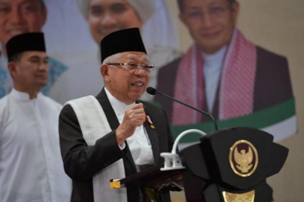 Wapres Maruf Amin Minta Generasi Penerus Gali Potensi Menuju Indonesia Emas 2045