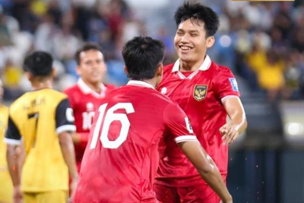 Tandang ke Brunei Darussalam, Timnas Indonesia Kembali Menang Telak 6-0