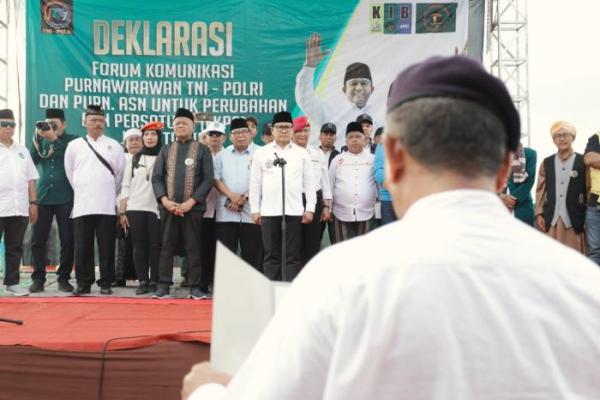 Siap Menangkan AMIN di Jatim, Purnawirawan TNI-Polri Gerak ke Tiap Kabupaten